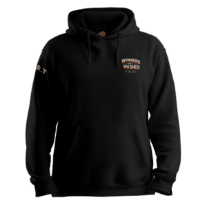 winners get washed hoodie - front design